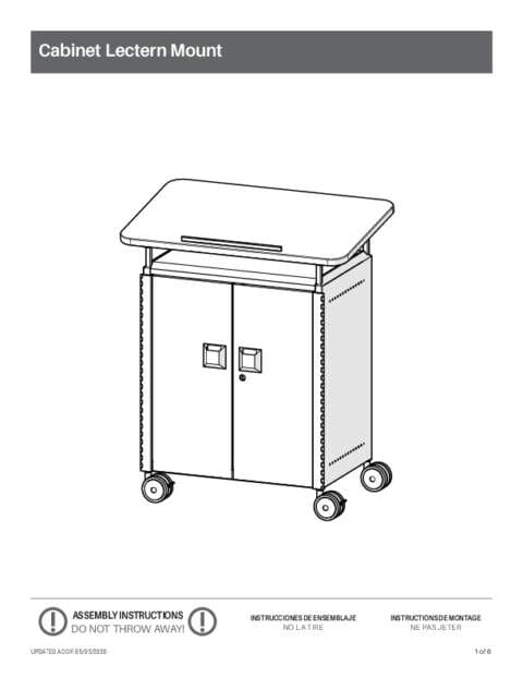Compass Cabinet Accessory Assembly Instructions