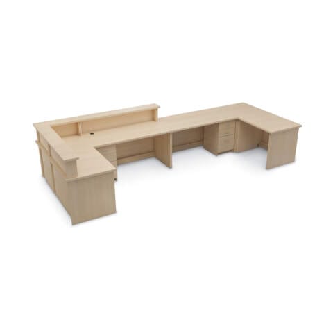 Recto Reception Desk – C-Shape