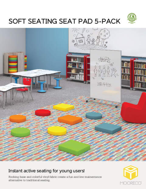 Soft Seating Seat Pad 5-Pack Feature Sheet