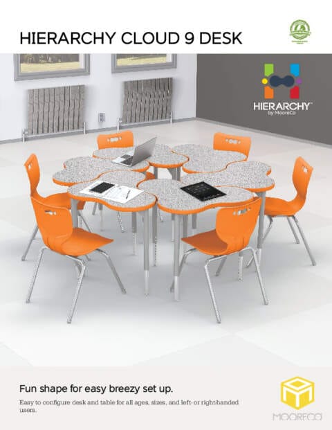 Hierarchy Cloud 9 Desk Feature Sheet