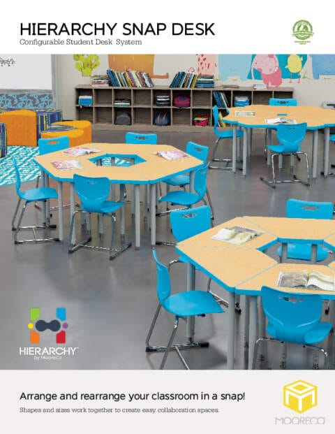 Hierarchy Snap Desk Feature Sheet