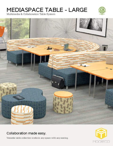 MediaSpace Table Large Feature Sheet