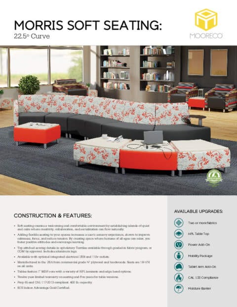 Morris Soft Seating 22.5º Feature Sheet