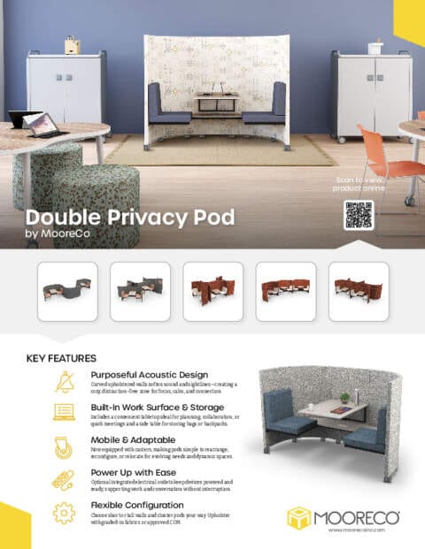 Double Privacy Pod Feature Sheet