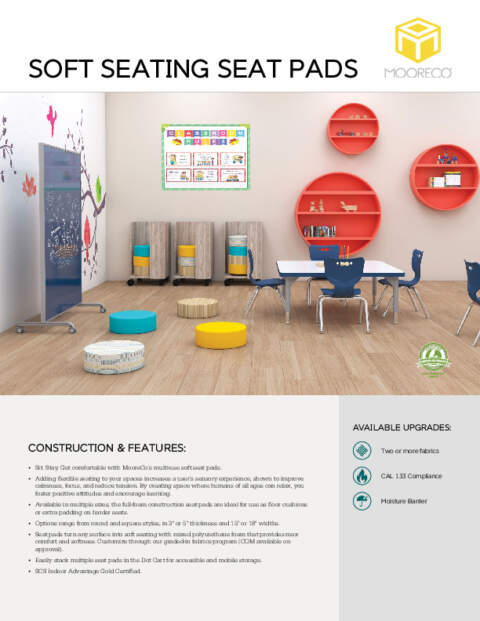 Soft Seating Seat Pad Feature Sheet