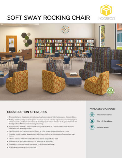 Soft Sway Rocking Chair Feature Sheet