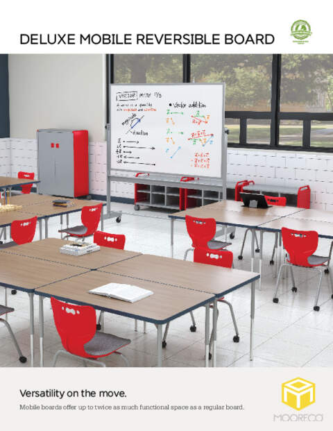 Deluxe Mobile Reversible Board Feature Sheet