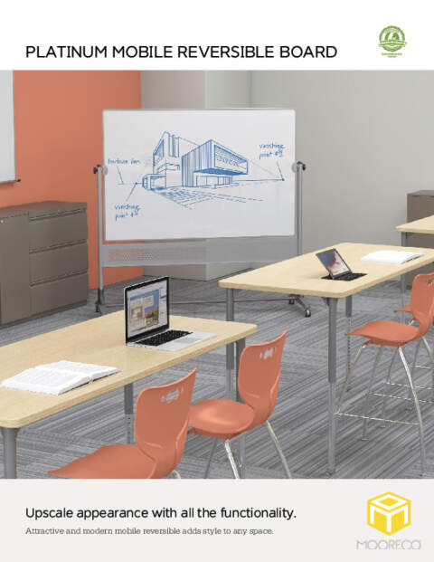 Platinum Mobile Reversible Board Feature Sheet