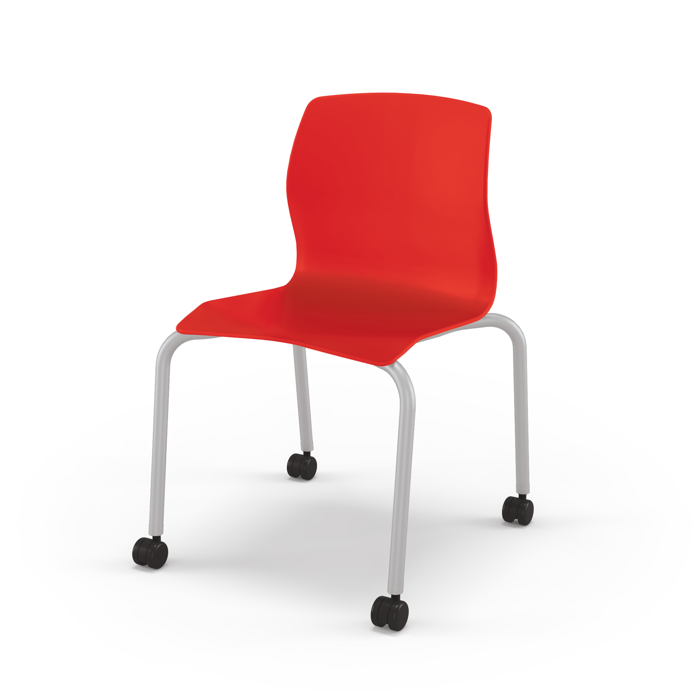 MooreCo Seed 4-Leg Caster Chair – Limited Heights