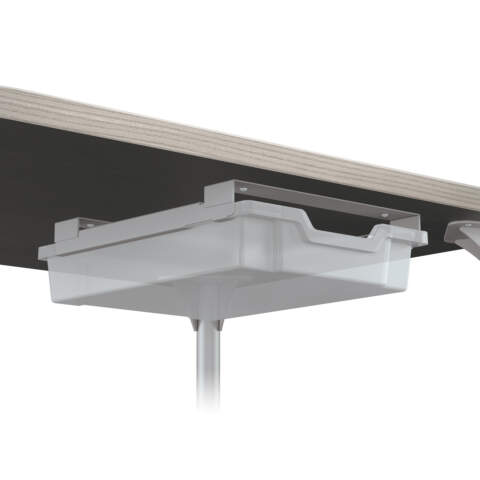 Student Desk Tote Tray III Platinum